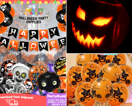 Holloween cover photo collage