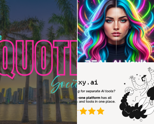 How to Start and Grow a Quote Page cover photo collage