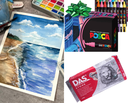 Art Supplies cover photo collage