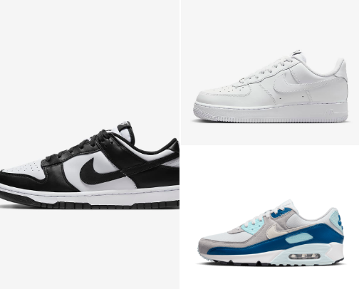 Nike trending products cover photo collage