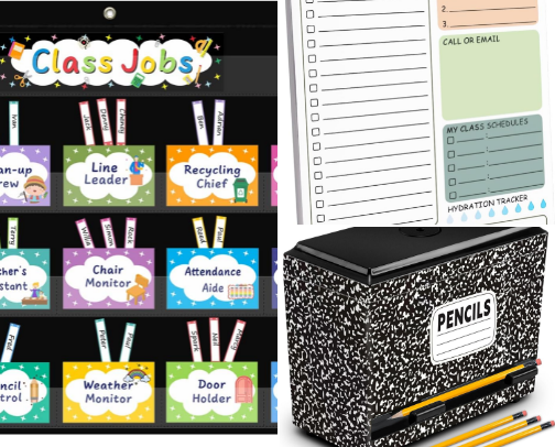 Back to School Finds for Teachers and Students cover photo collage