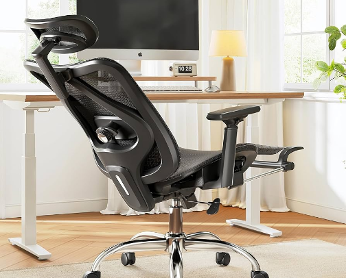 Ergonomic Mesh Office Chair with Adjustable Lumbar Support cover photo collage