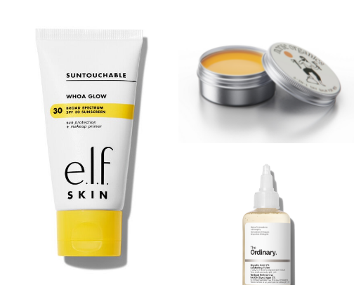 Skincare favorites 🧴 cover photo collage