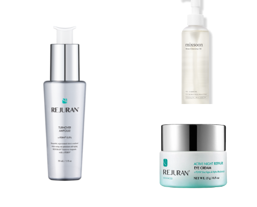 My 40+ Nighttime Skincare Routine cover photo collage