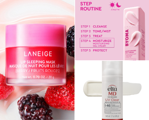 Daily Skincare Routine for Glowing Skin cover photo collage