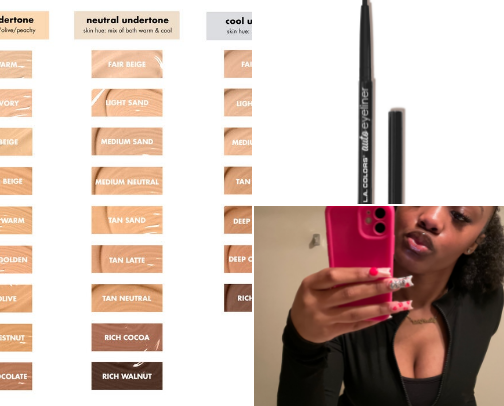 Makeup💄 cover photo collage