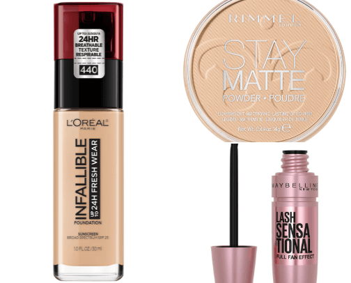 Makeup faves cover photo collage