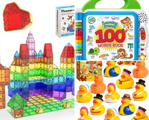 Baby Toys we actually use and love cover photo collage