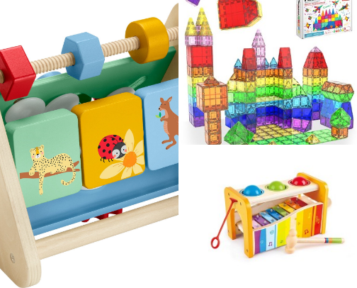 Baby Toys we actually use and love cover photo collage