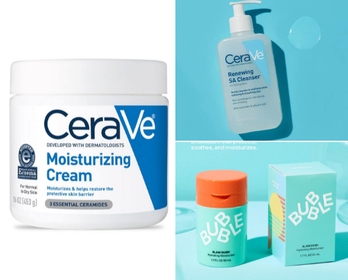 skincare products for teens! 🧴🛁 cover photo collage