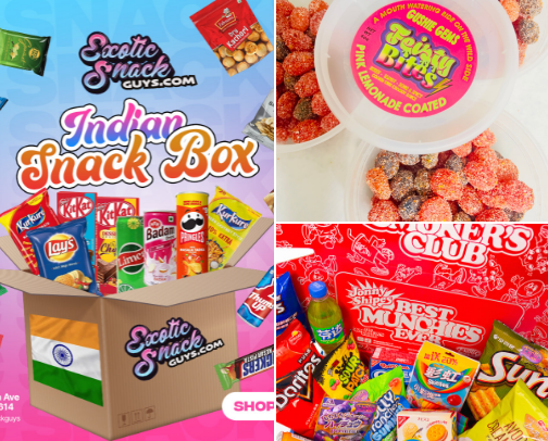 Discounts for Snacks and food stores cover photo collage