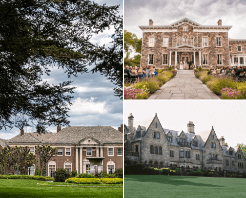 Long Island Mansions - Top 10 cover photo collage