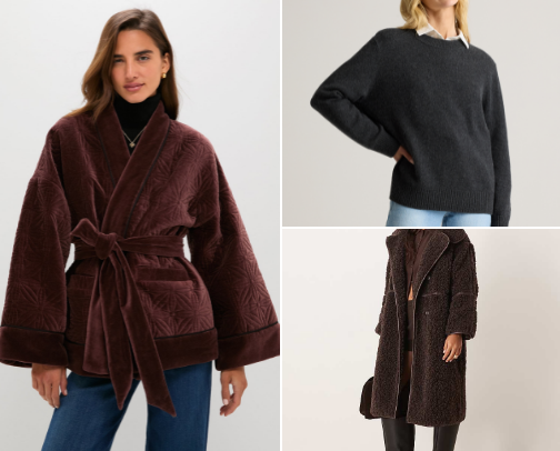 Effortless Winter Style cover photo collage