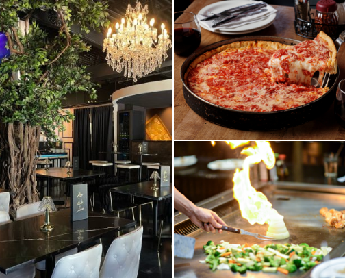 Best Restaurants in the Chicago Suburbs cover photo collage