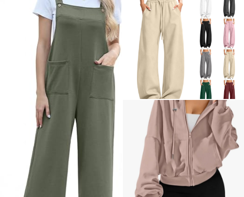 Comfy fits cover photo collage