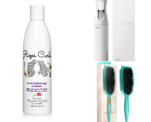 🖤 Curl Care Essentials cover photo collage