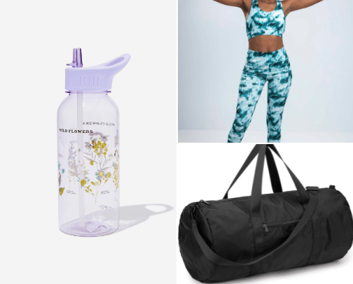 Gymn essentials cover photo collage