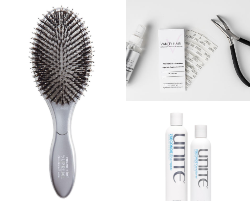 Hair Extensions cover photo collage