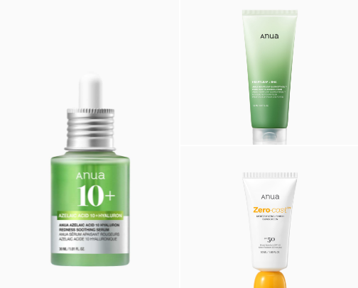 Facial product finds cover photo collage