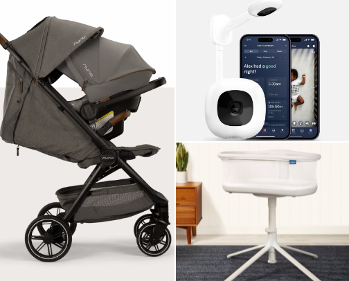 From Stroller to Sleep: Baby Essentials cover photo collage