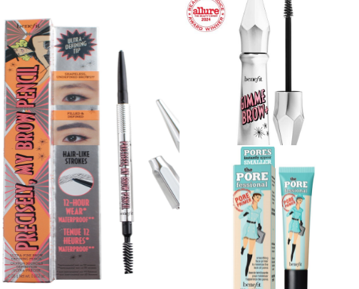 The Benefit Makeup Everyone's Obsessed With: 15 Cult Brow Pencils, POREfessional Primers & Hoola Bronzers Worth the Splurge cover photo collage