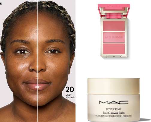 Beauty products that make me feel HOT 🥵 👏🏼 💅🏻 cover photo collage