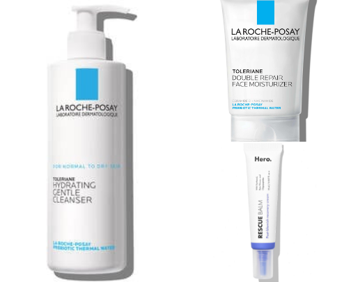 skincare cover photo collage