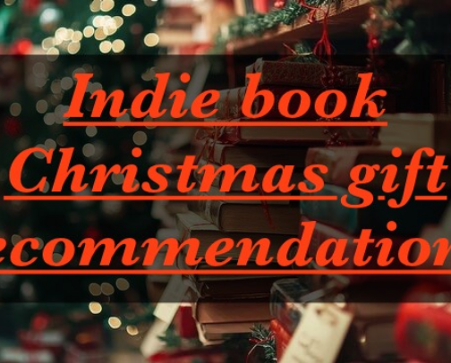 Indie book Christmas gift recommendations 🎄 cover photo collage