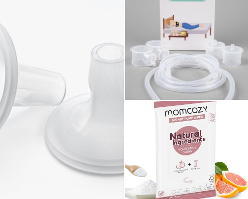 Breast pumping essentials cover photo collage