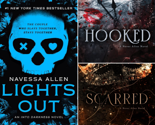 Dark romance cover photo collage