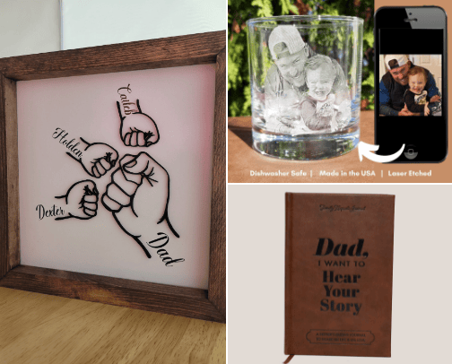 Father's Day Gift Ideas For All Those Amazing Dads Out There! cover photo collage
