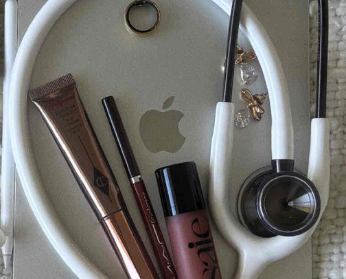 5 minute makeup routine for nurses(high-end edition)✨ cover photo collage