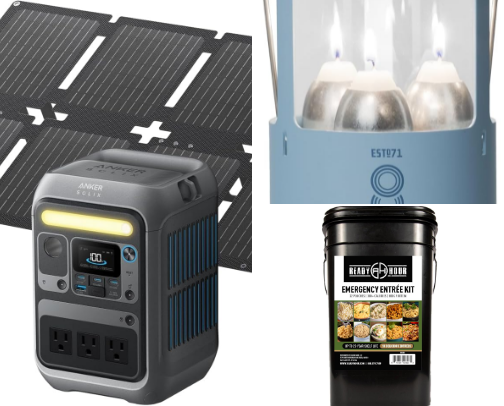 Feel safer with these emergency preparedness items from Amazon cover photo collage