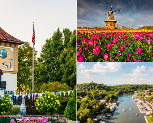 Fun Times in Michigan cover photo collage