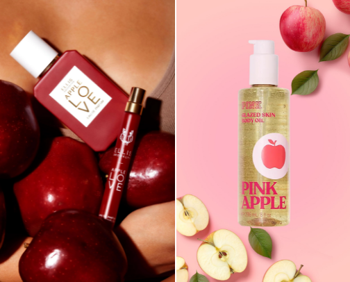 Fresh Apple Shower Routine ft. Ellis Brooklyn Apple Love 🍏🛁🧼 cover photo collage