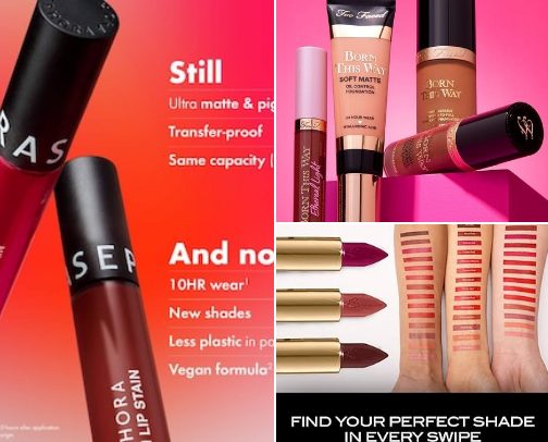 My List of  Beauty Products cover photo collage