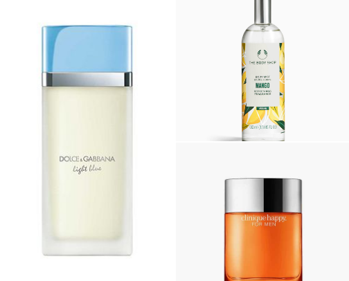 My Favourite Perfumes & Body Sprays cover photo collage