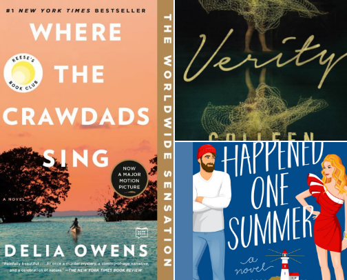 My favorite book recs cover photo collage