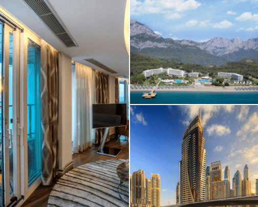 Traveling cover photo collage