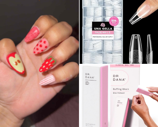 Beginner’s guide to gel x at home! cover photo collage