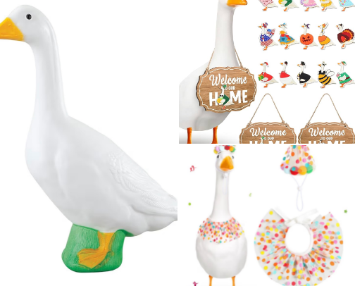 Porch goose Era 🪿✨ cover photo collage