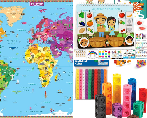 Homeschool MUST HAVES ✏️📚 cover photo collage