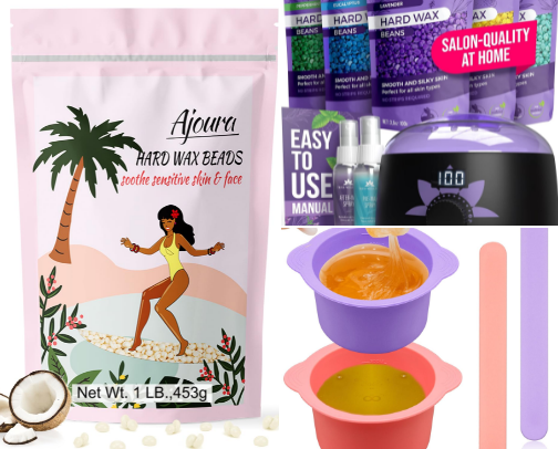 At Home Wax for Beginners cover photo collage