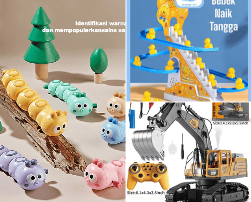 Toys and Things My Toddler is Loving cover photo collage