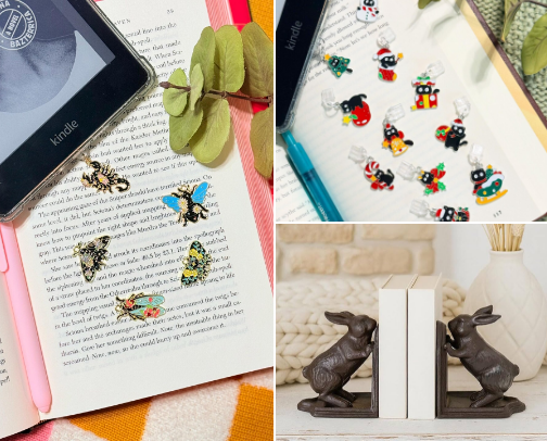 Holiday Gift Guide for Bookworms cover photo collage