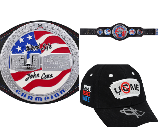 WWE Officially Licensed Gear cover photo collage