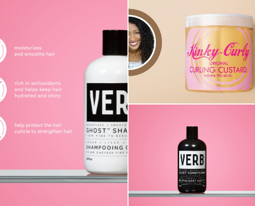 Curly hair products for 2b curls cover photo collage