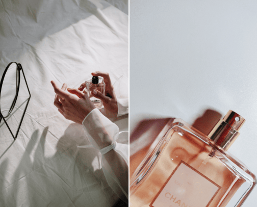 Perfumes cover photo collage