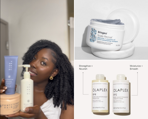 How to build a better Hair Care Routine🫧🧴🚿💆🏾‍♀️ cover photo collage
