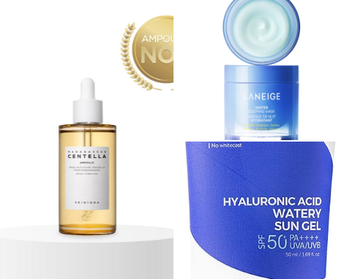 The Ultimate Glass Skin Routine cover photo collage